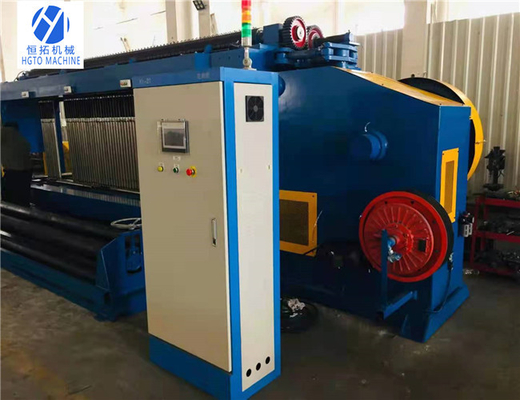 100mm Verticale Gabion Draad Mesh Machine Hexagonal Anti Rusting