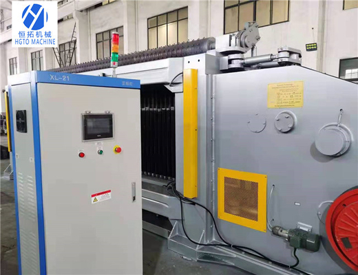 De Draad van Gabionmultiscene het Opleveren Machine, Op zwaar werk berekend Kippegaas Mesh Machine
