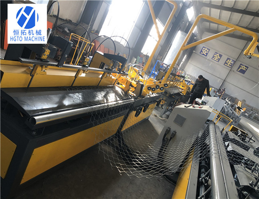 Spoorwegcnc de Automatische Omheining Anticorrosief Machine Double Wire van de Kettingsverbinding