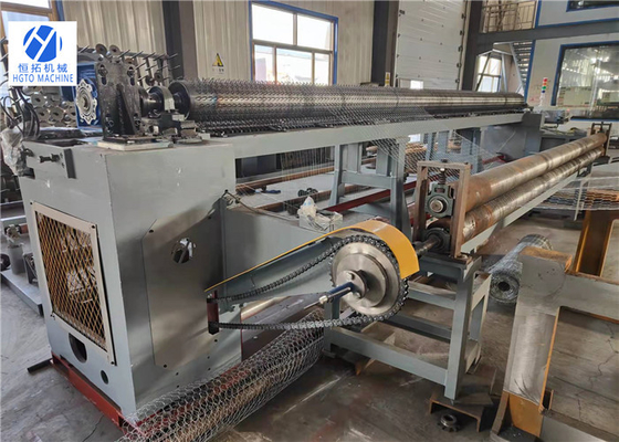 3000mm Cnc die Hexagonale Draad Mesh Machine For Courtyard Wall weven