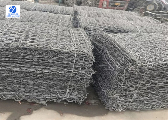 100mm Multiscene Hexagonale Draad Bestand Mesh Netting Stone Basket Corrosion