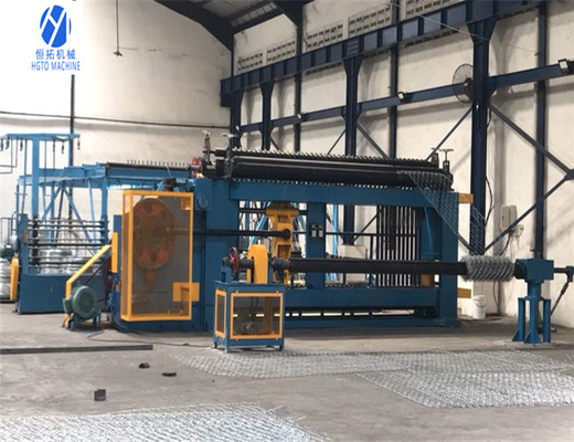Verticale Anti Roestende Gabion-Doosmachine 100x120mm Mesh Corrosion Resistant