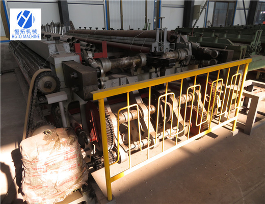 Horizontale 3700mm Draad Mesh Weaving Machine Iso