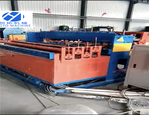 3KW het Net die van de staaldraad Machine, PLC Erosie Bestand Draad Mesh Welder maken