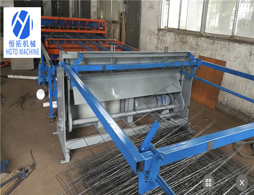 70r/Min Weld Mesh Manufacturing Machine, Schokbestendige Motoromheining Mesh Welding Machine