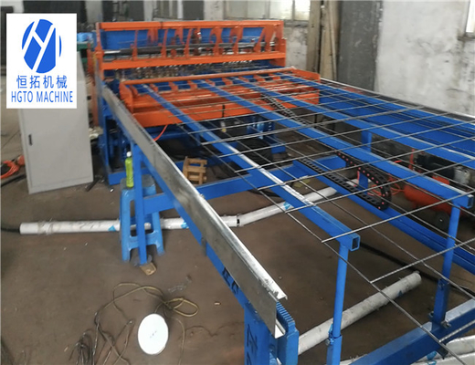 70r/Min Weld Mesh Manufacturing Machine, Schokbestendige Motoromheining Mesh Welding Machine