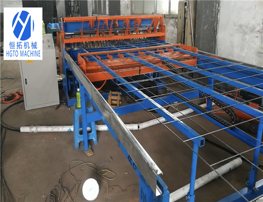3KW het Net die van de staaldraad Machine, PLC Erosie Bestand Draad Mesh Welder maken