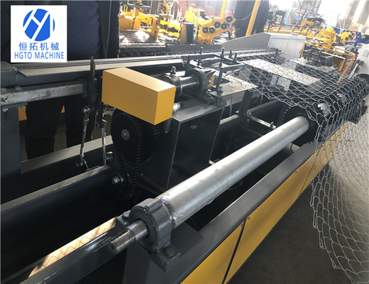 Anticorrosieve de Kettingsverbinding die van HGTO Machine, ISO9001-Draad Mesh Fencing Machine maken