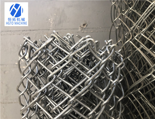 Gegalvaniseerd Automatisch Diamond Mesh Machine, Vuurvaste Multiscene-Kettingsomheining Machine
