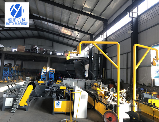 De Keten van ISO 5.5kw volledig Automatische Verbindingsomheining Machine Shockproof