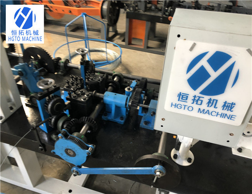 3KW anticorrosief Draadnet die Machine, Multifunctioneel Barb Wire Fencing Equipment maken