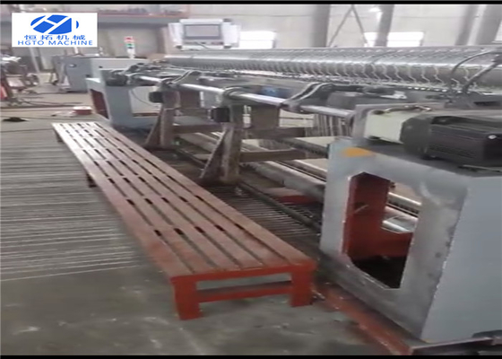 2500mm het Hexagonale Draad het Opleveren Machinecnc Omgekeerde Type Weven met Groot Mesh Size