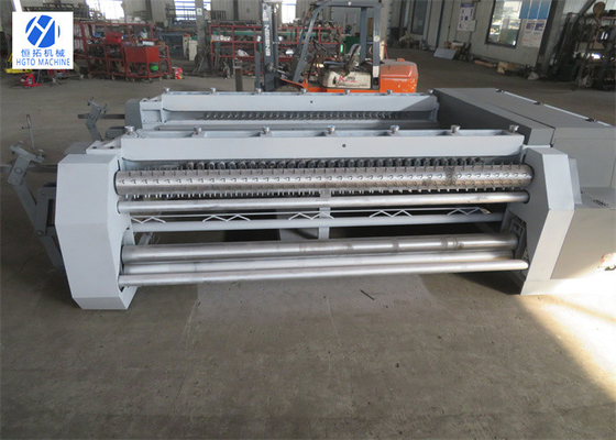 Anticorrosieve Draadvissen Netto het Maken Machine 50x70mm PLC Controle