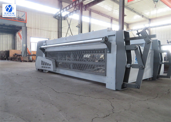 Gegalvaniseerde Geplooide Draad Mesh Weaving Machine Corrosion Resistance 7.5kw
