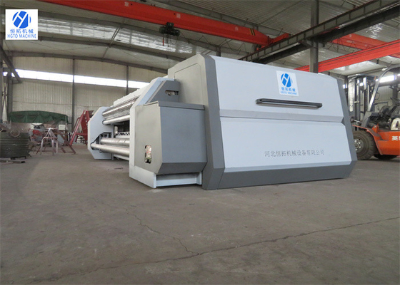 Gegalvaniseerde Geplooide Draad Mesh Weaving Machine Corrosion Resistance 7.5kw